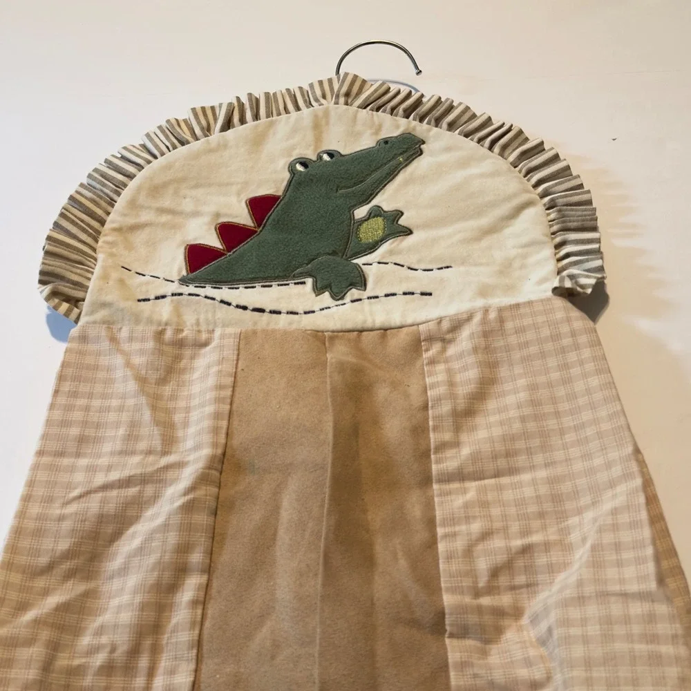 Vintage alligator diaper